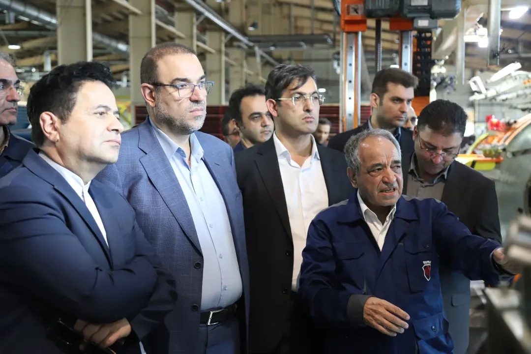 بازدید معاون صنایع عمومی وزارت صمت از  آرتاویل تایر و سبلان رازی